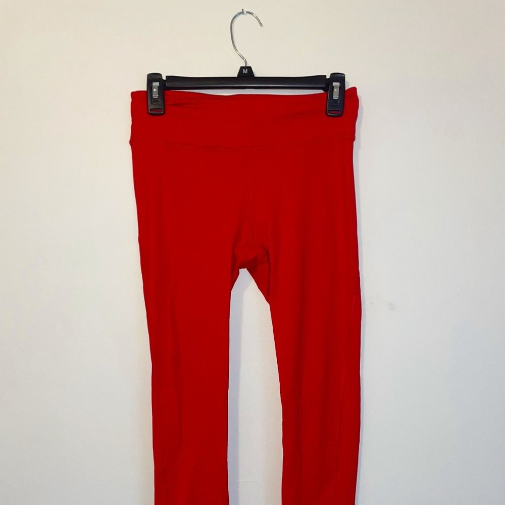 Outdoor Voices Size M ⅞ Core Leggings Pink/Red